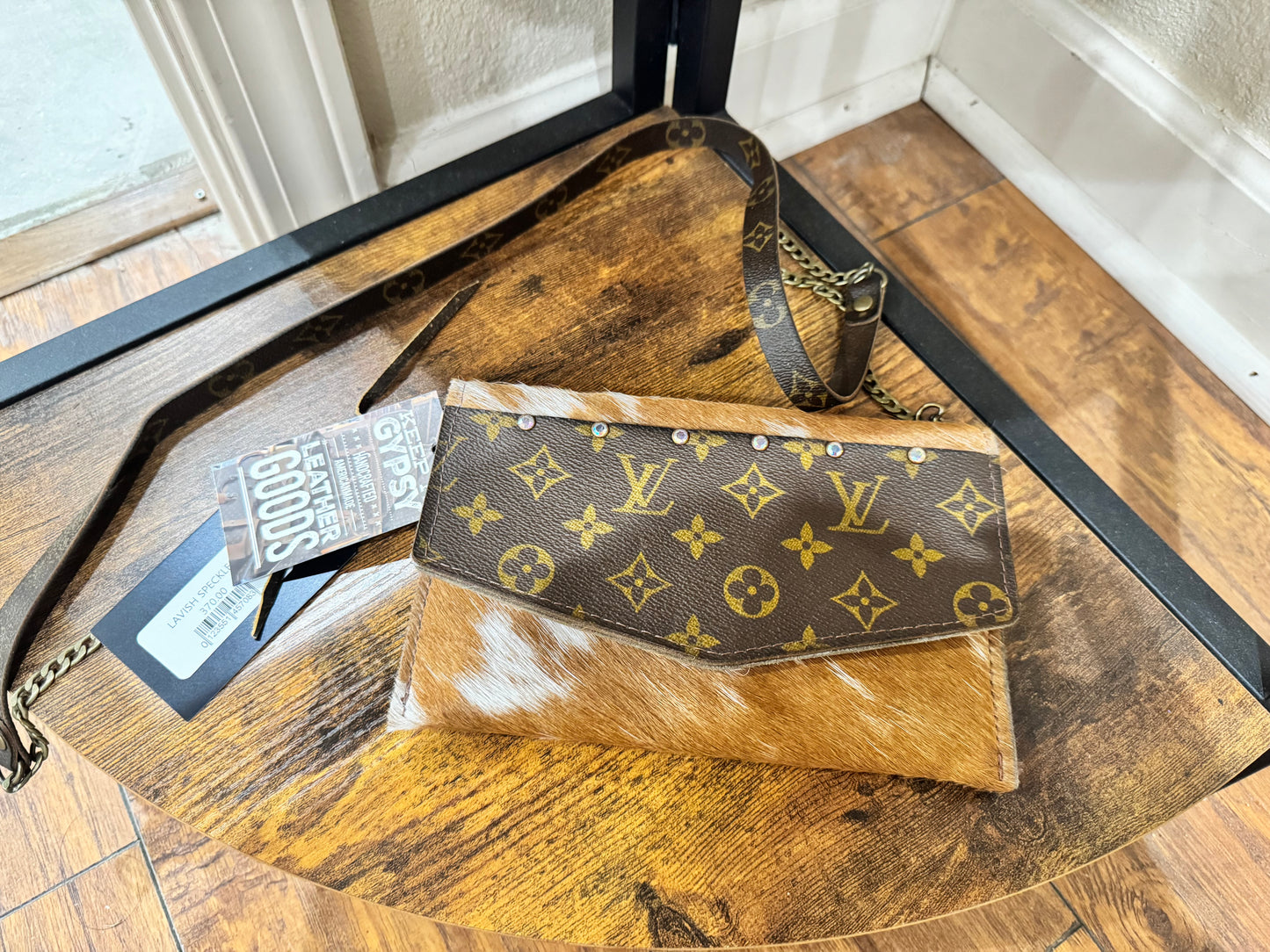 Keep It Gypsy Lavish Speckled Crossbody Upcycled