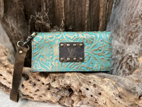 Keep It Gypsy- Trifold Wristlet
