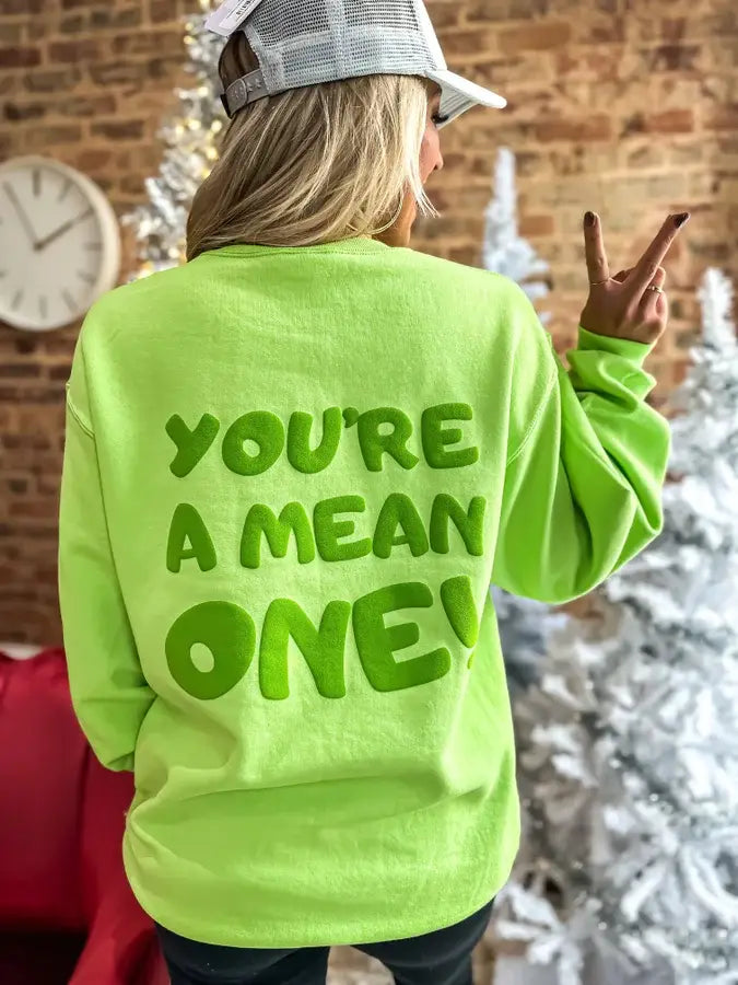 MEAN ONE LIME GREEN CREW