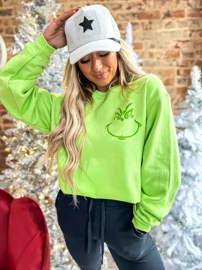 MEAN ONE LIME GREEN CREW