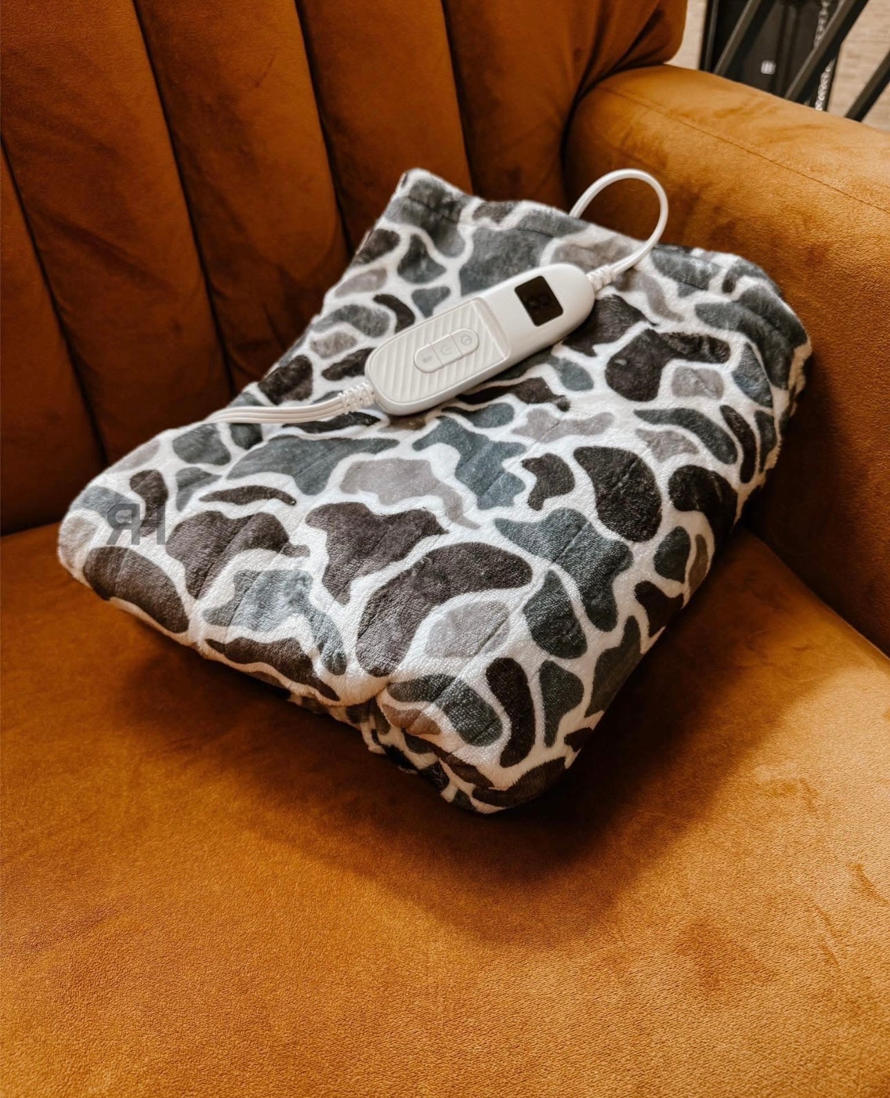 DUCK CAMO HEATED BLANKET 50X60