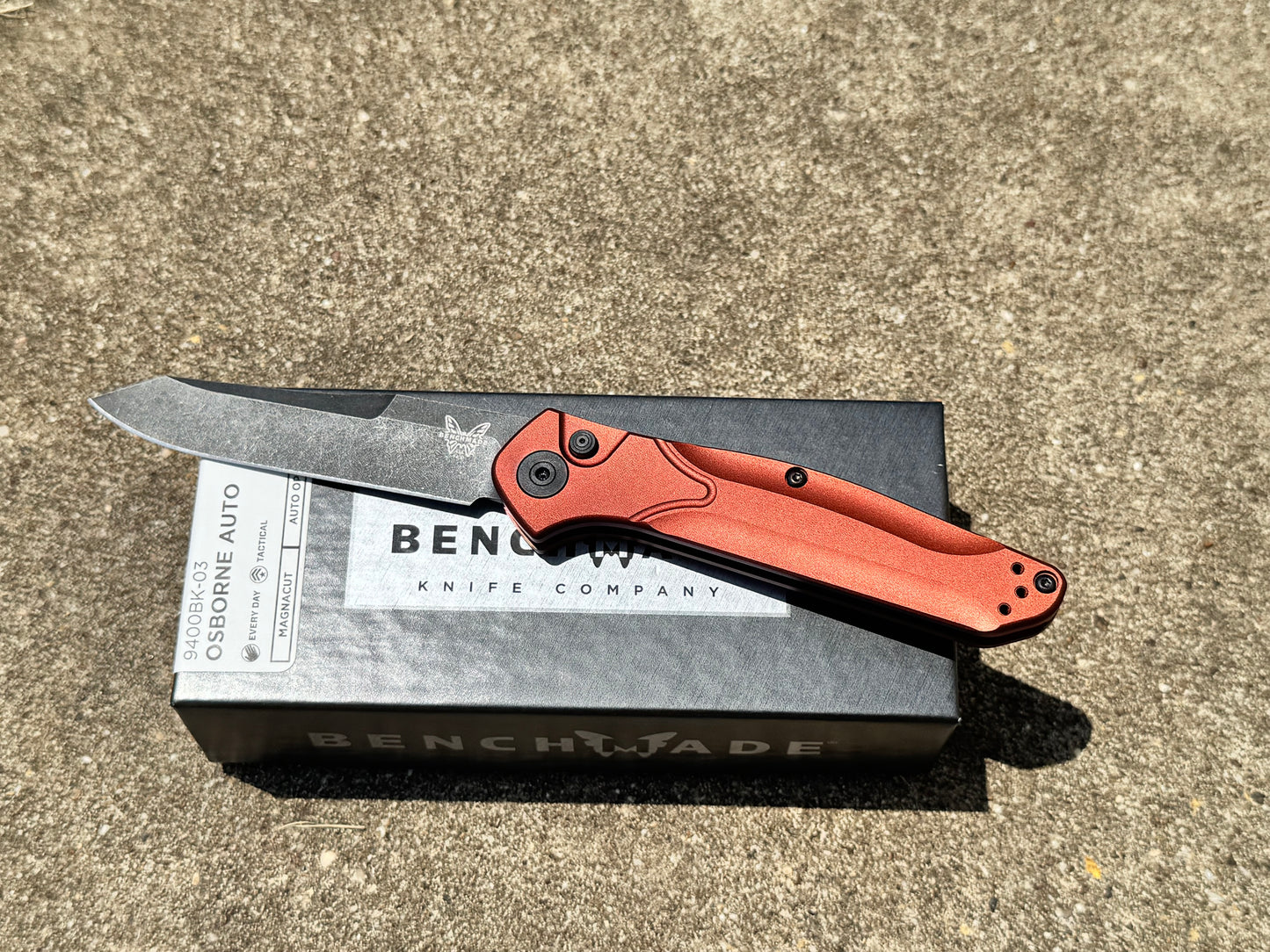 BENCHMADE-Auto Osborne-Burnt Copper Aluminum