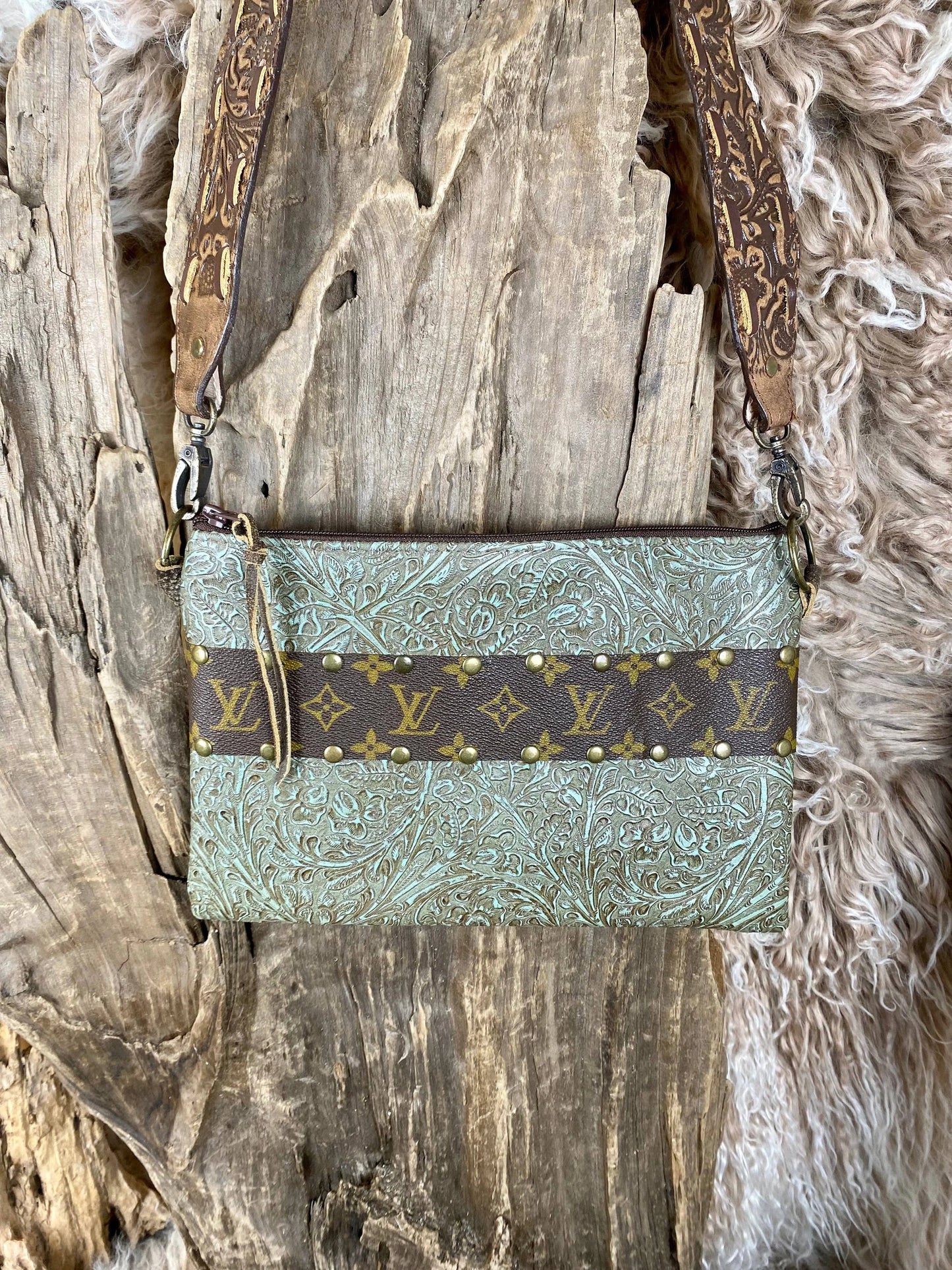 Keep it Gypsy - Lavish Maxine Upcycled LV - Turqu Floral