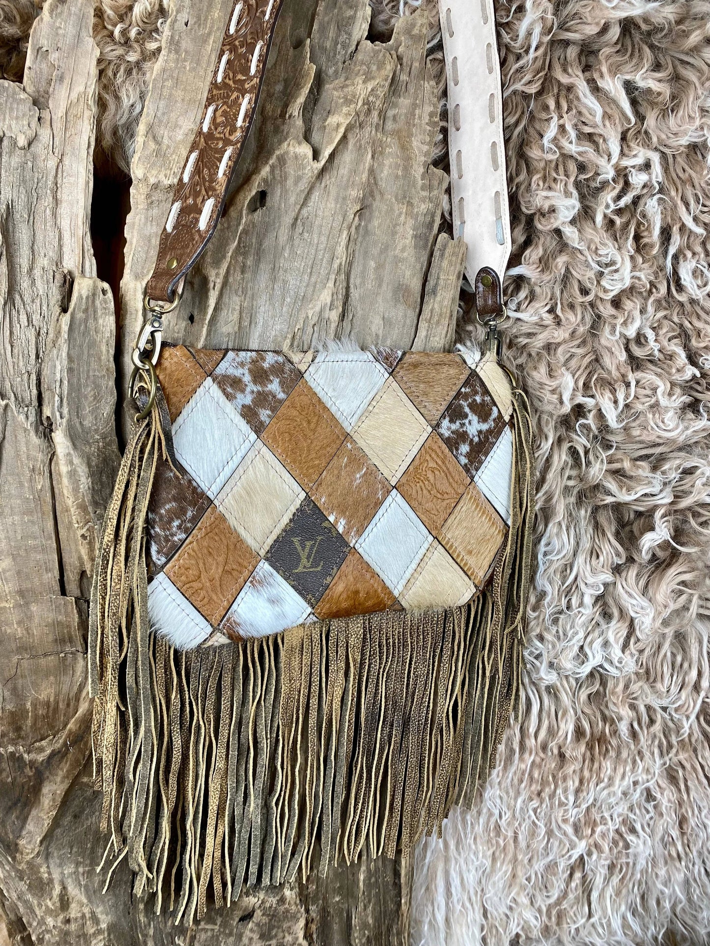 Keep It Gypsy- Patchwork Crossbody Upcycled